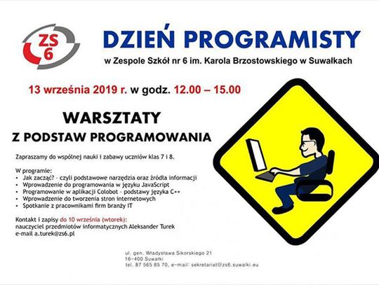 Dzień programisty w Zespole Szkół nr 6