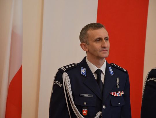 Inspektor Robert Szewc nowym szefem podlaskiej policji