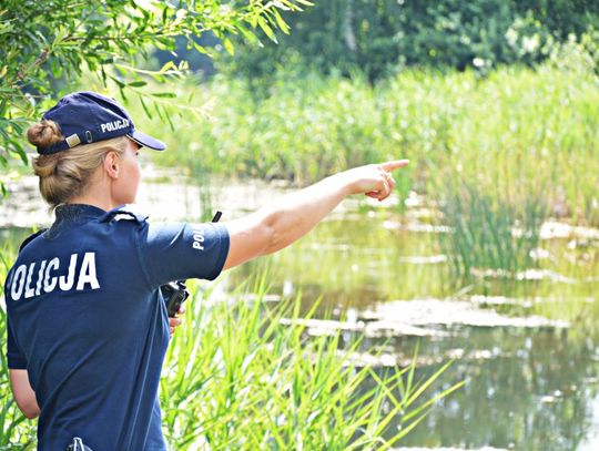 Kąpieliska i plaże pod czujnym okiem policjantów