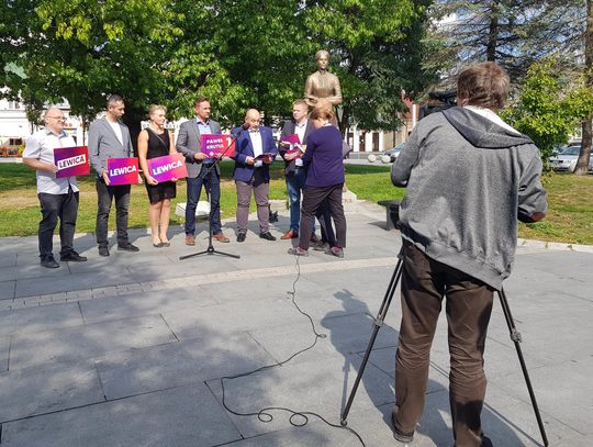 Lewica zaprezentowała kandydatów do Sejmu – zostawi 500+, chce 1600 zł dla emerytów i rencistów (foto)