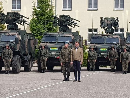 Minister Błaszczak przekazał w Gołdapi systemy Poprad