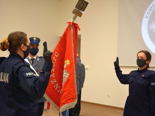 Nowe policjantki w suwalskiej komendzie