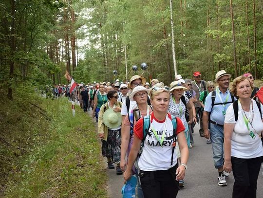 Pielgrzymi byli w Sejnach i Berżnikach, dziś przekroczyli granicę z Litwą