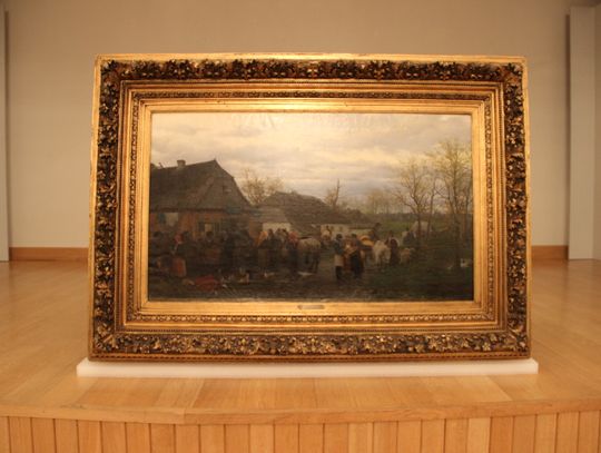 Pokaz obrazu Ludwika Kurelli w Muzeum Okręgowym