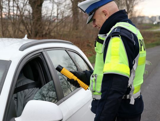 Policja skontrolowała 839 kierowców - 60-latek z Jeleniewa miał 2,2 promila 