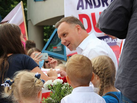 Prezydent Duda odwiedzi Przesmyk Suwalski