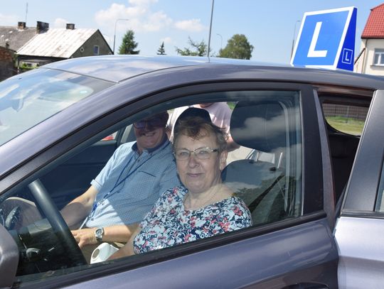 Seniorzy uczyli się bezpiecznej jazdy