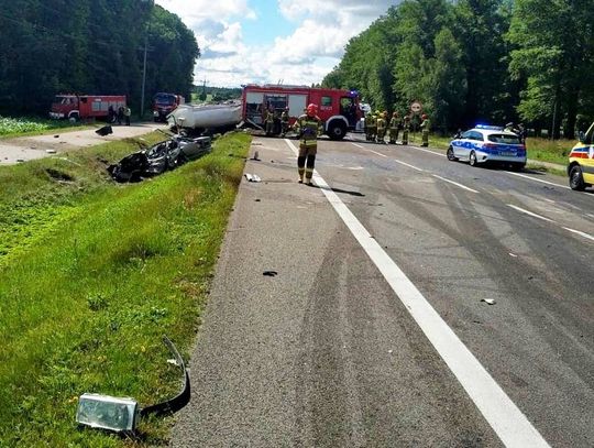 Śmiertelny wypadek między Sztabinem a Augustowem