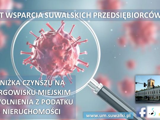 Suwałki: miasto wesprze przedsiębiorców, którzy ucierpieli z powodu pandemii