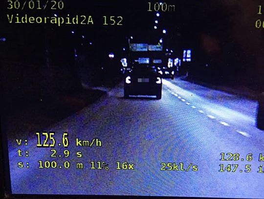 Suwałki: pędził ul. Pułaskiego 125 km/h - stracił prawko