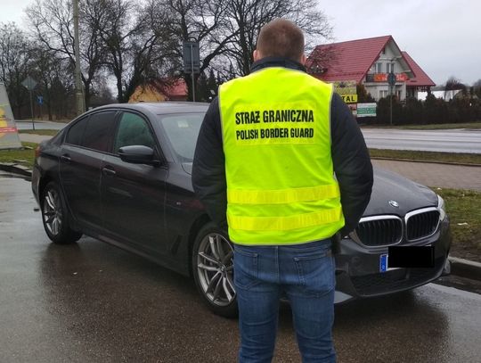 Suwałki: straż graniczna odzyskała BMW warte 217 tys. zł