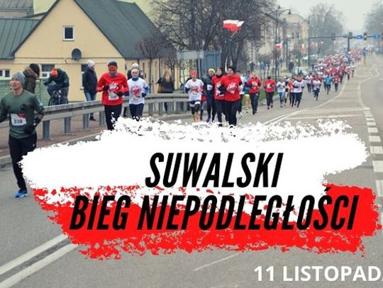 Suwałki: uczcij święto niepodległości biegiem