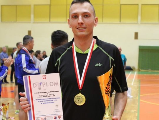 Suwalski żołnierz mistrzem Polski w badmintonie