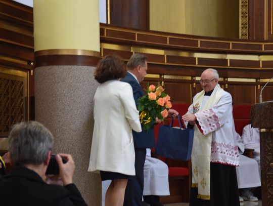 Uroczyste pożegnanie ks. Lecha Łuby, który idzie na emeryturę