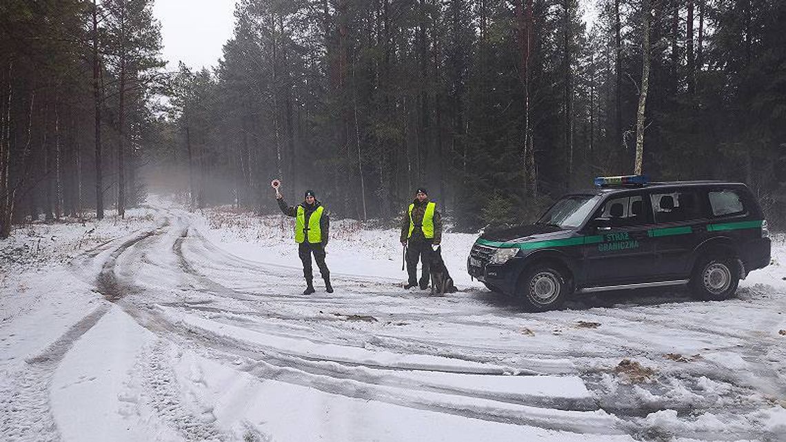 Holender przewoził migrantów osobowym mercedesem