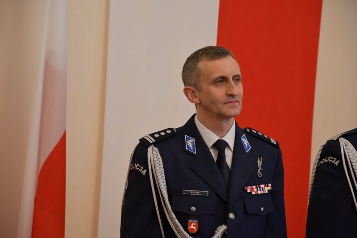 Inspektor Robert Szewc nowym szefem podlaskiej policji