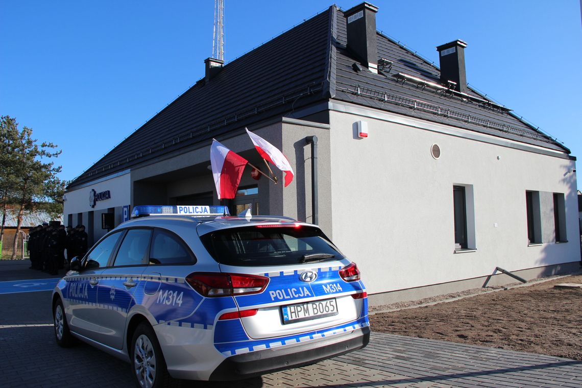 Jest nowy posterunek policji w Raczkach (foto)