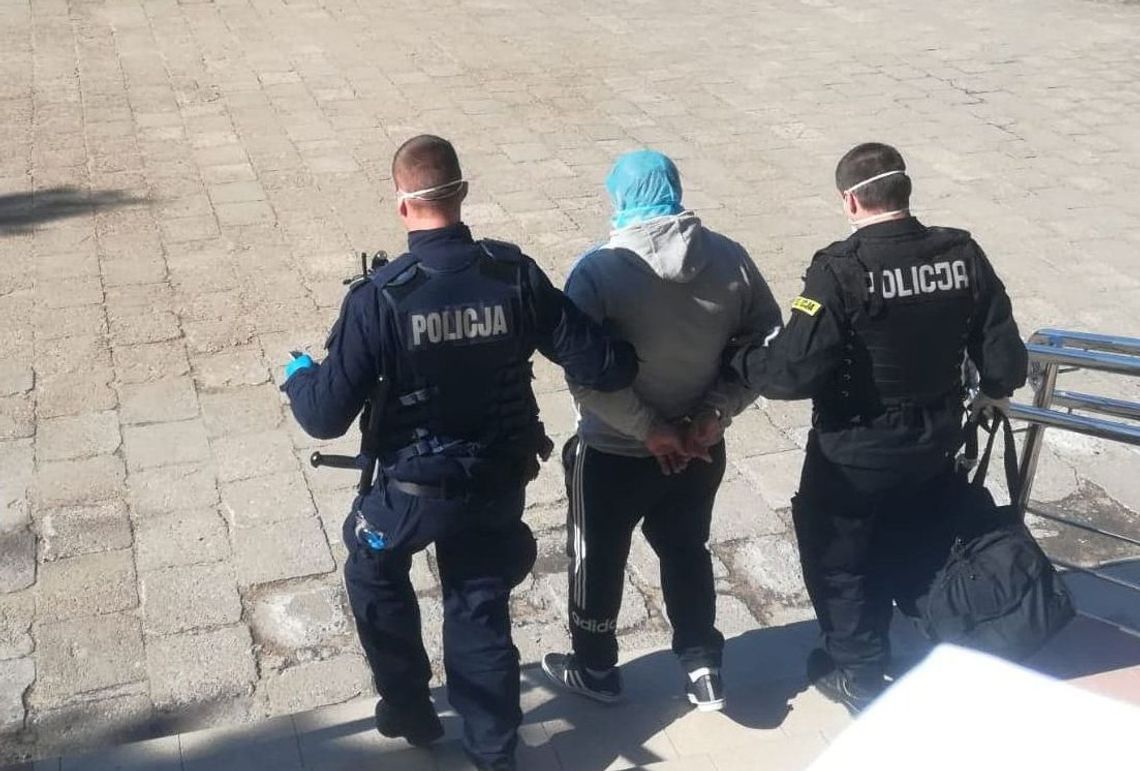 Koronawirus: poszukiwany przez policję, trafił na kwarantannę