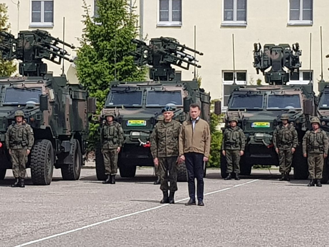 Minister Błaszczak przekazał w Gołdapi systemy Poprad