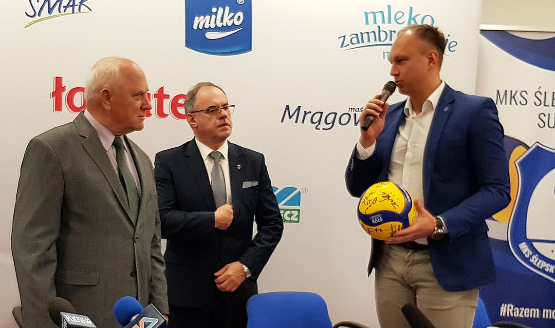 PlusLiga: Wojciech Winnik spodziewa się 2,5 tys. kibiców na pierwszym meczu Ślepska Malow