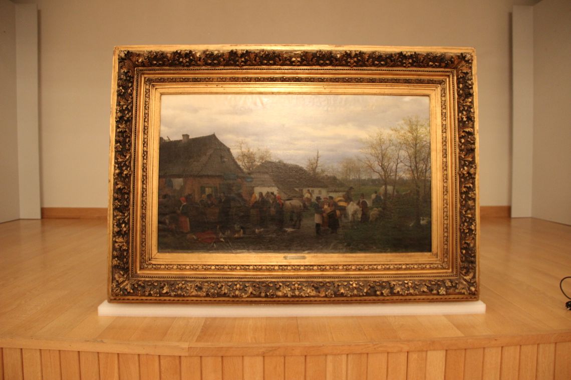 Pokaz obrazu Ludwika Kurelli w Muzeum Okręgowym
