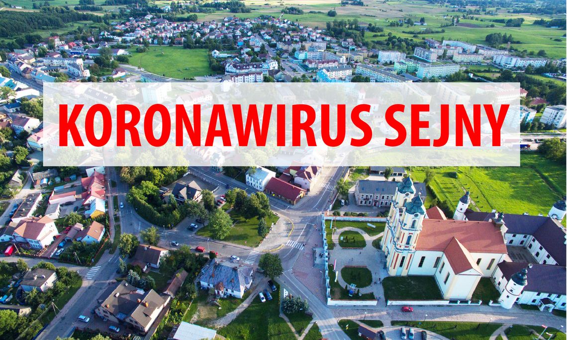 Powiat Sejneński: już 21 zakażonych koronawirusem, 4 nowe przypadki