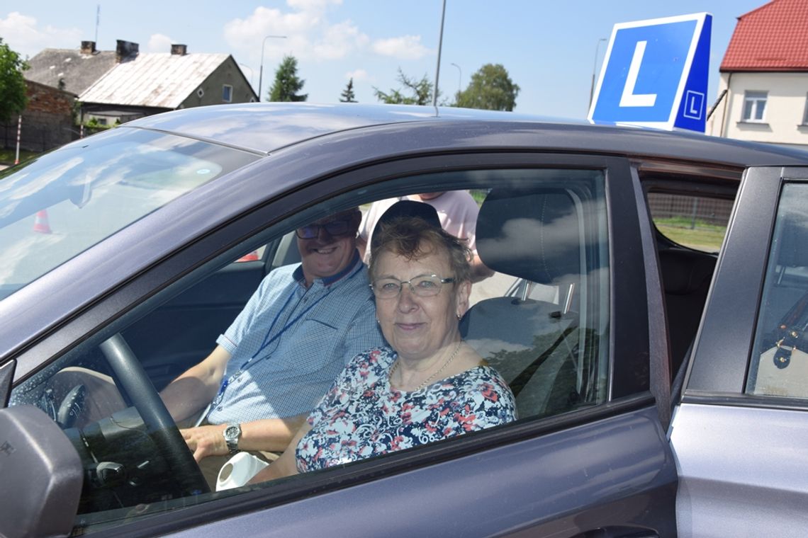 Seniorzy uczyli się bezpiecznej jazdy