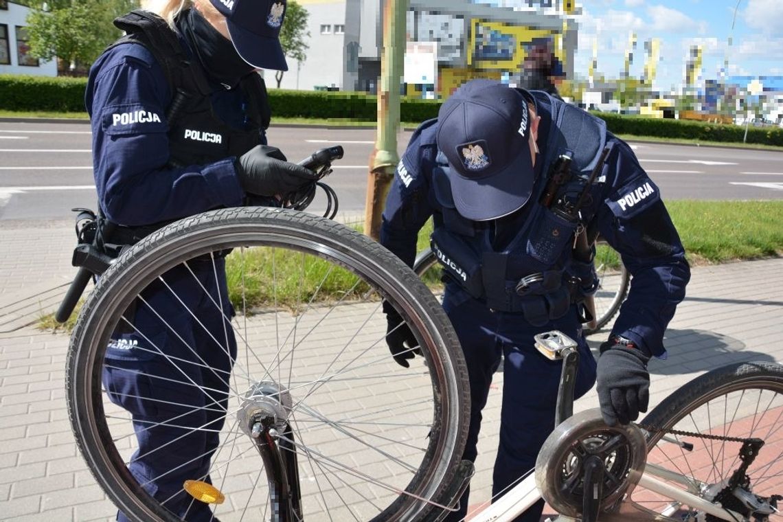 Suwałki: czas na jednoślada, policja odzyskała skradziony rower