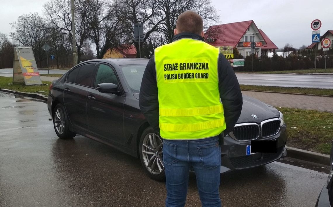 Suwałki: straż graniczna odzyskała BMW warte 217 tys. zł