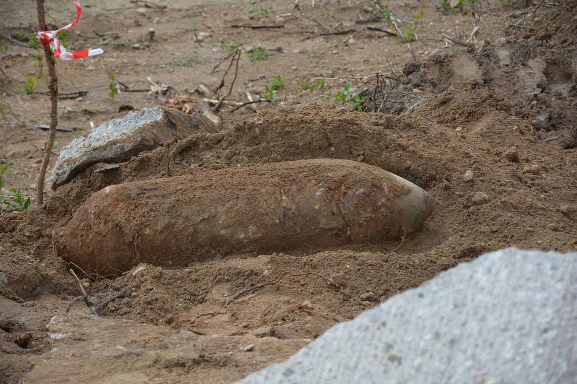 Suwałki: znaleziono 100-kilogramowy niewybuch w pobliżu lotniska