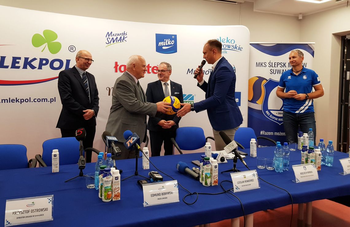 Trener Ślepska Malow zadowolony z zespołu, Mlekpol kontynuuje sponsoring klubu