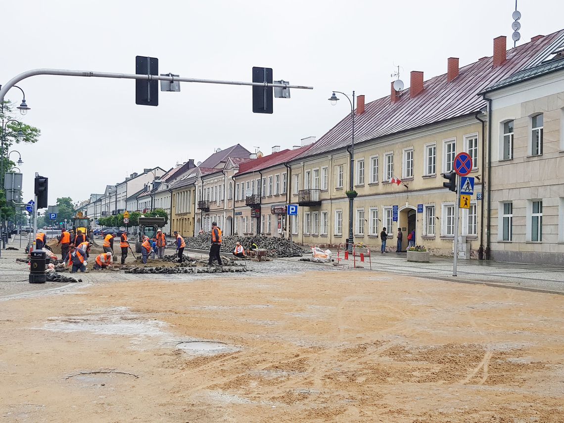 Ulica Kościuszki: koniec I etapu, ale jeździć nie można