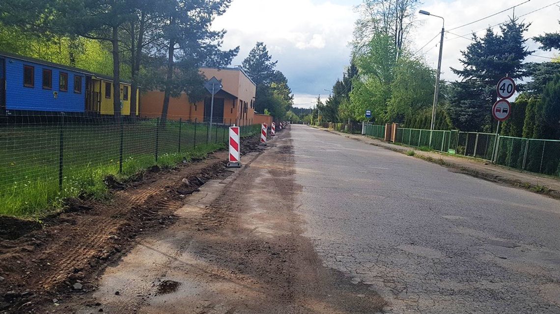 Wreszcie ruszył remont drogi Płociczno-Gawrych Ruda