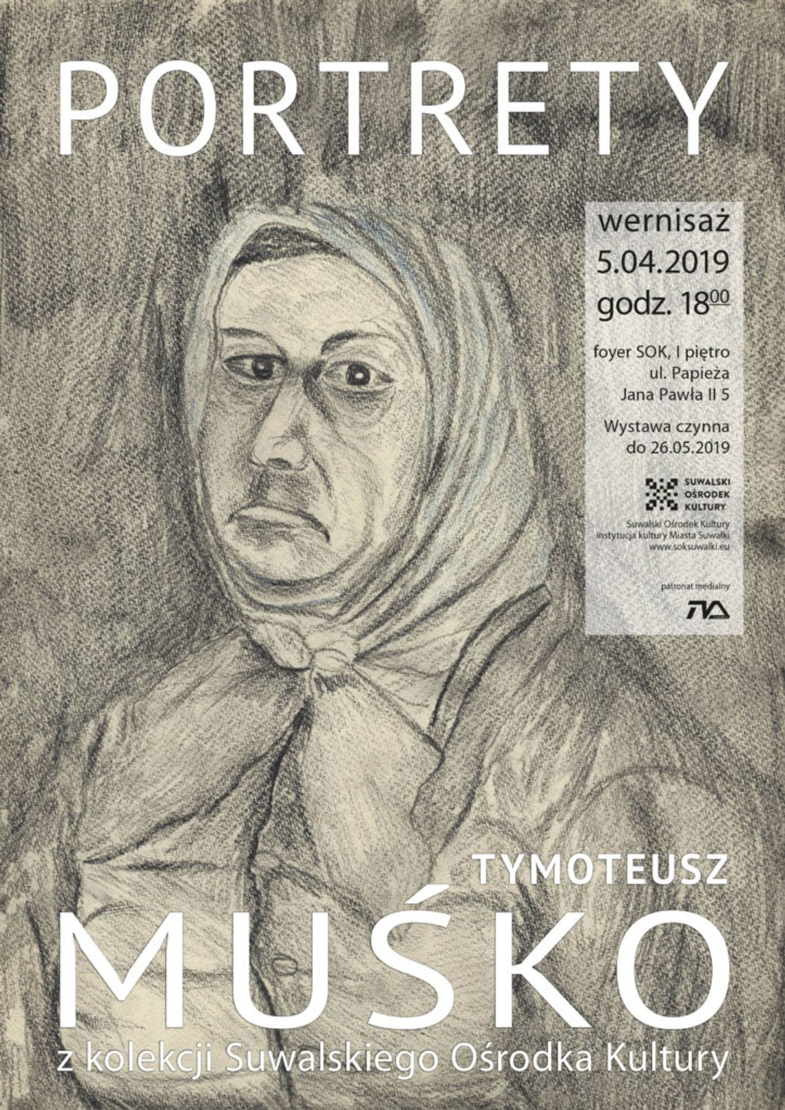 Tymoteusz Muśko. Rysunki Nikifora Północy w Galerii Foyer Tymoteusz Muśko. Rysunki Nikifora Północy w Galerii Foyer